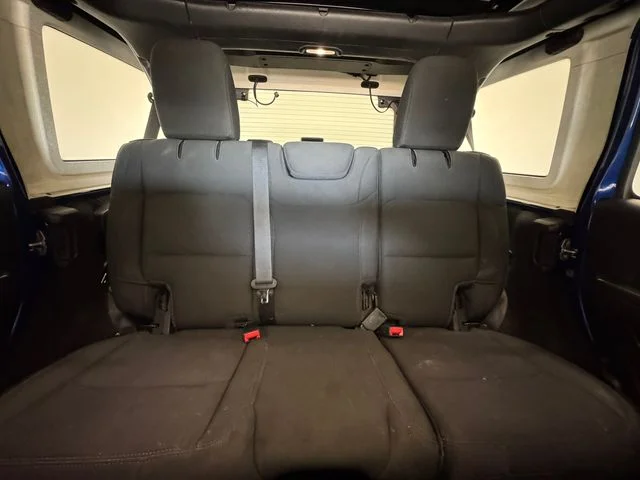 Used 2020 Ocean Blue Metallic Clearcoat Jeep Unlimited Sport S image 7