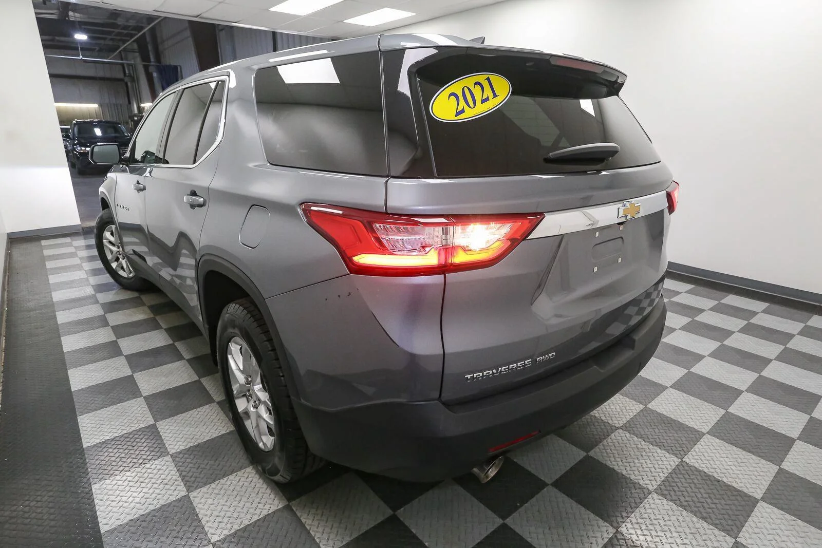Used 2021 Satin Steel Metallic Chevrolet LS image 10