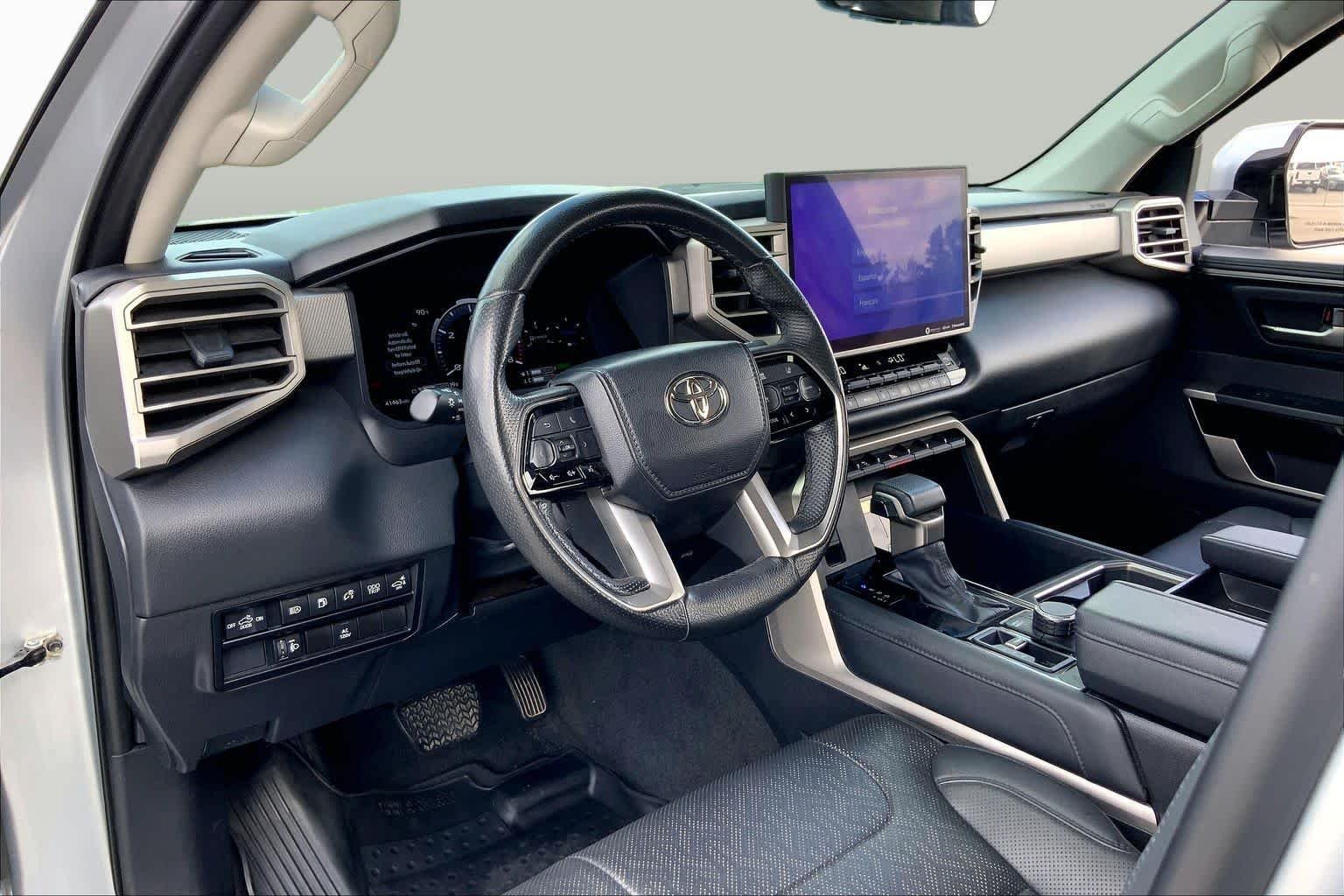 Used 2023 Celestial Silver Metallic Toyota Limited Hybrid image 17