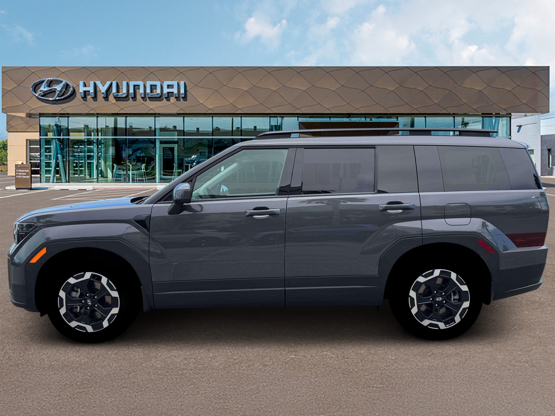 New 2026 Ecotronic Gray Hyundai SEL AWD image 3