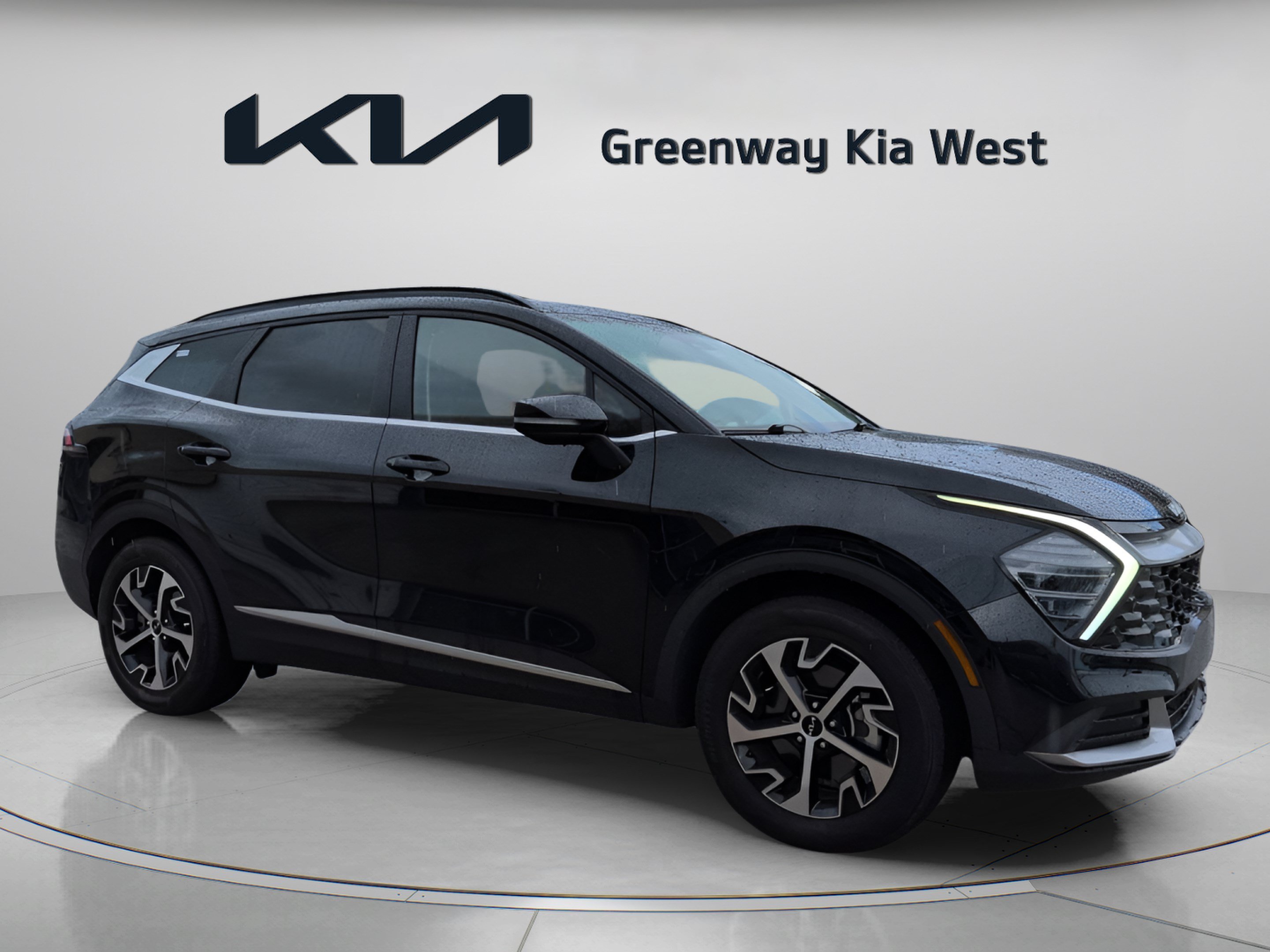 Certified Used 2025 Ebony Black Kia EX image 1