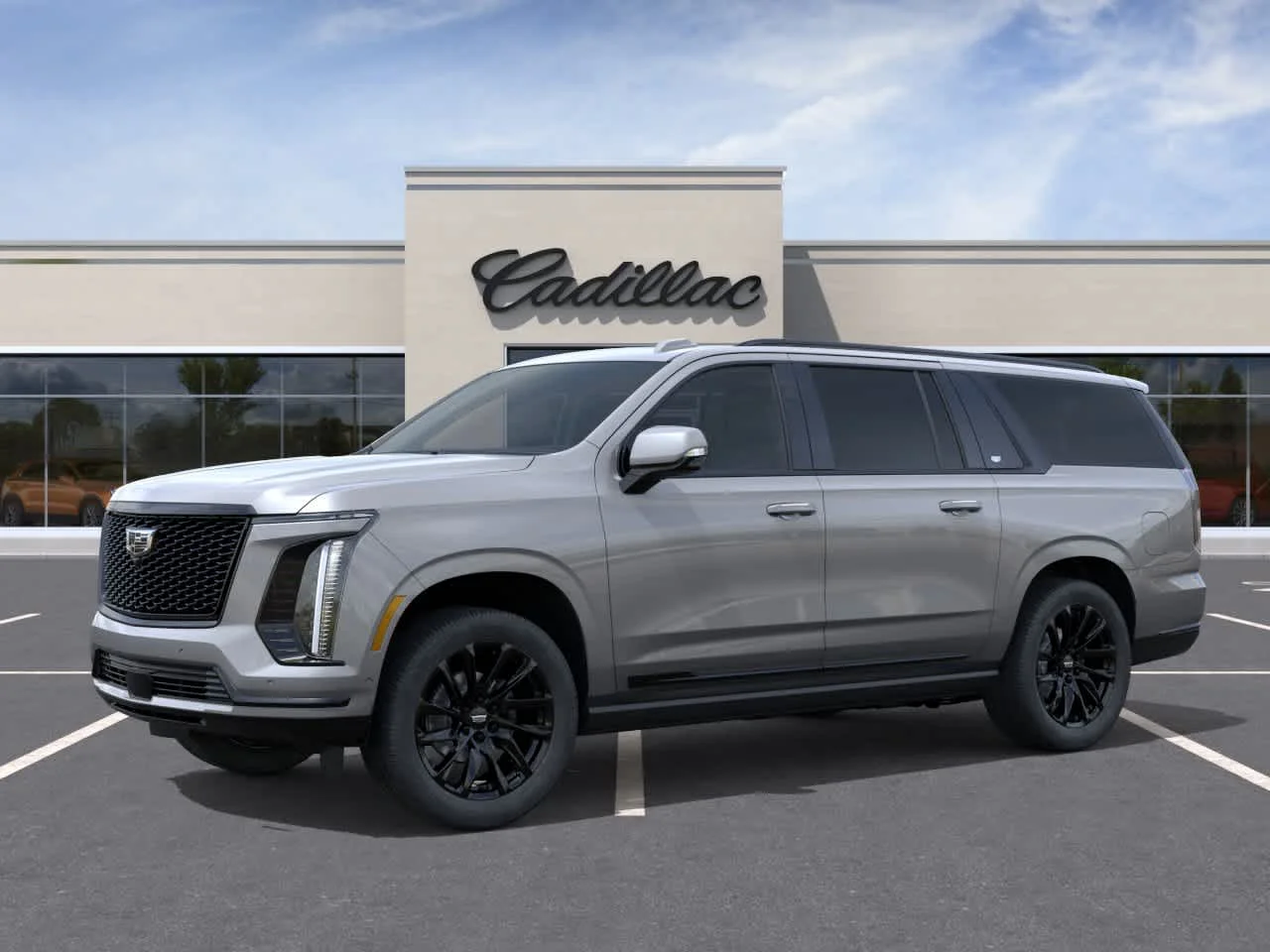 New 2027 Argent Silver Metallic Cadillac Sport image 2