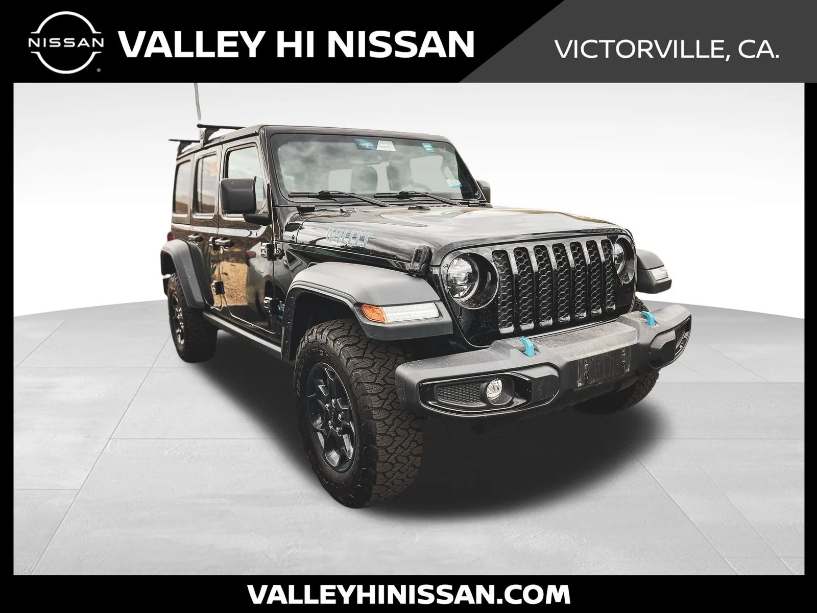Used 2023 Black Jeep Willys 4xe image 1