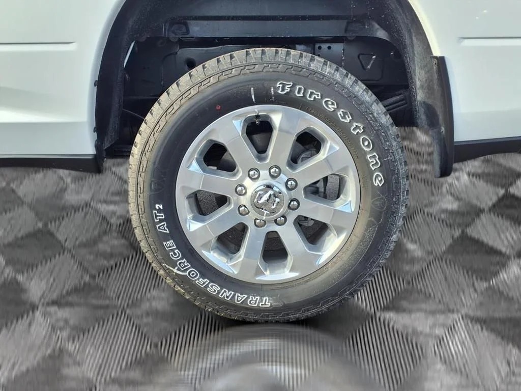 New 2026 Bright White Clear-Coat Exterior Paint RAM Laramie image 26