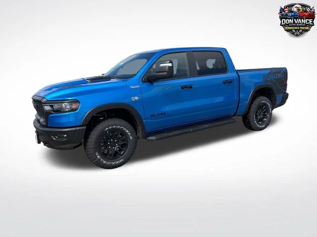 New 2026 Hydro Blue Pearl-Coat Exterior Paint RAM Rebel image 1