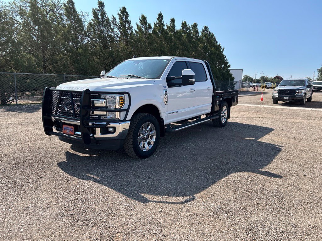Used 2019 Oxford White Ford Lariat image 2