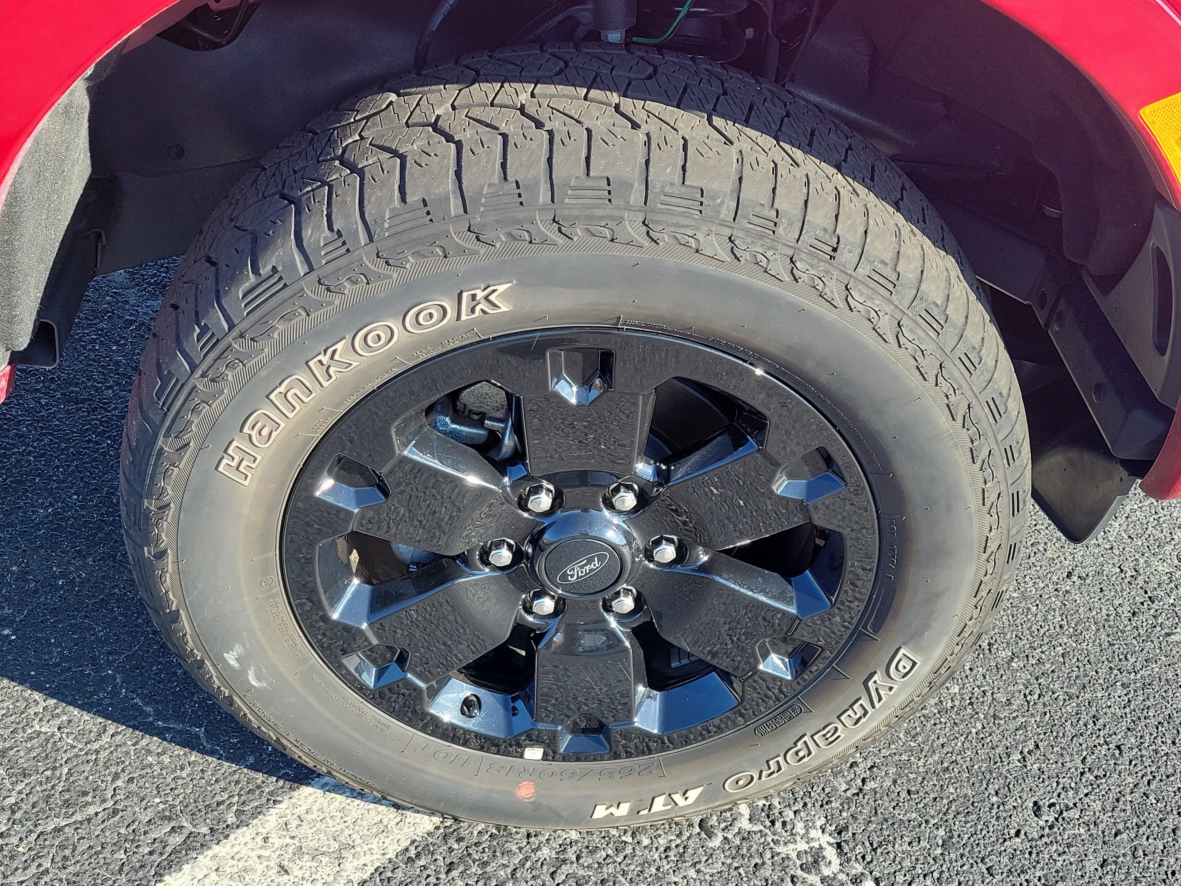 Used 2021 Red Metallic Ford Lariat image 7