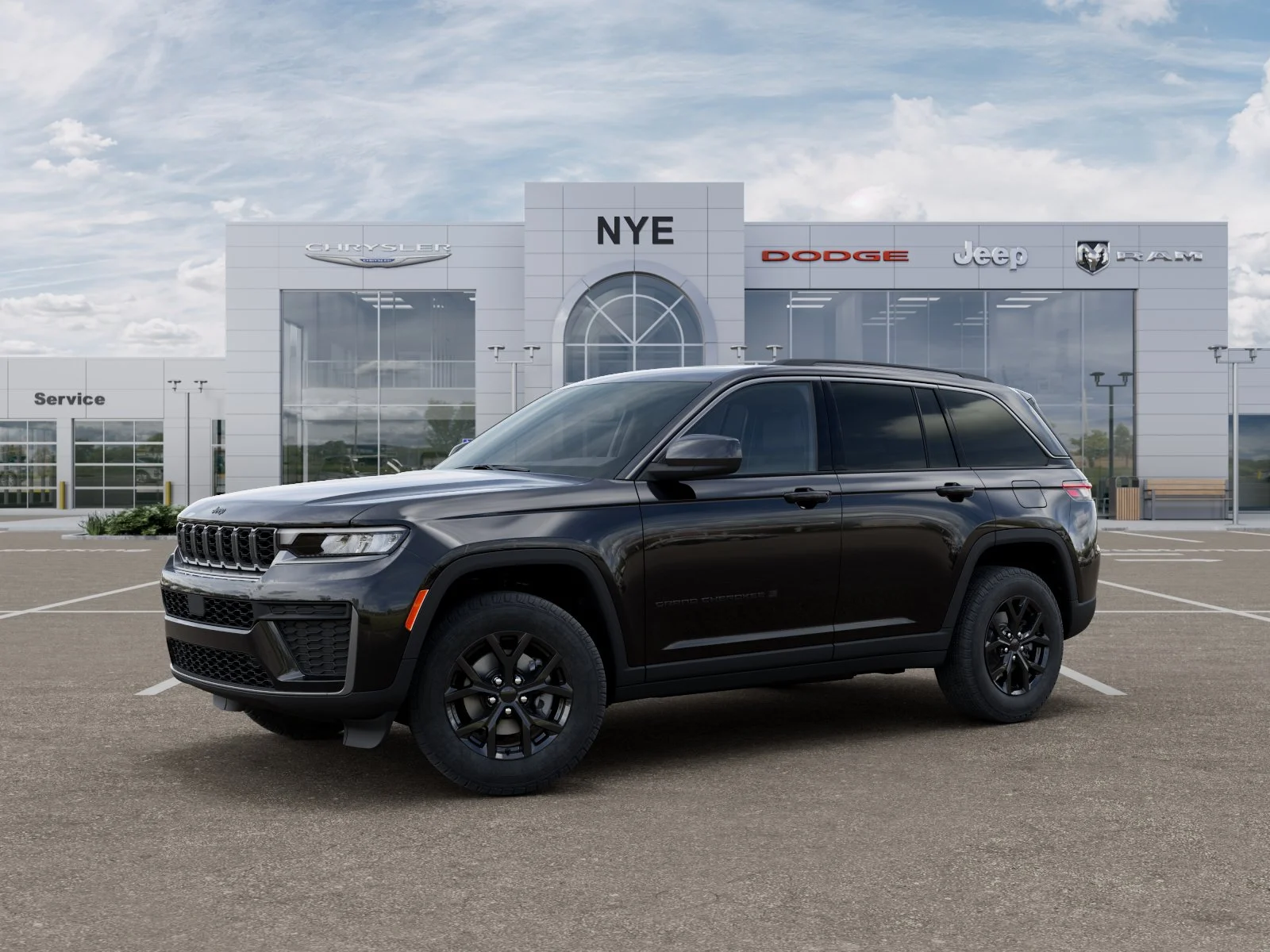 New 2026 Diamond Black Crystal Pearlcoat Jeep Altitude image 28