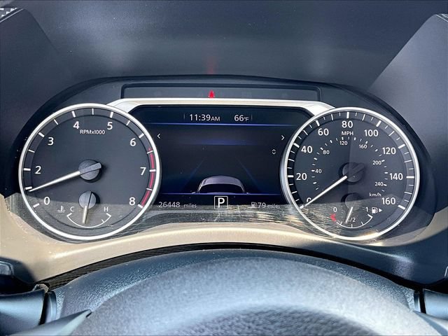 Used 2021 Electric Blue Met Nissan SV image 24