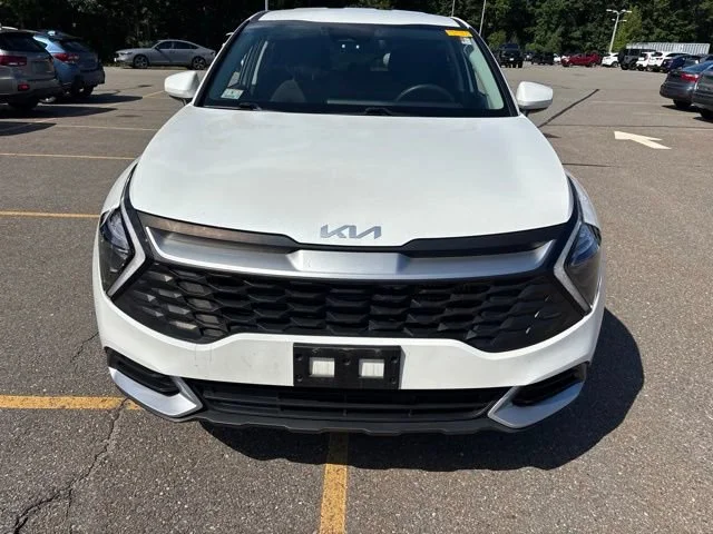 Used 2023 Snow White Pearl Kia LX image 2