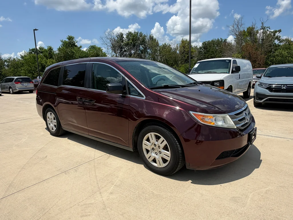Used 2013 Dark Cherry Pearl Honda LX image 8