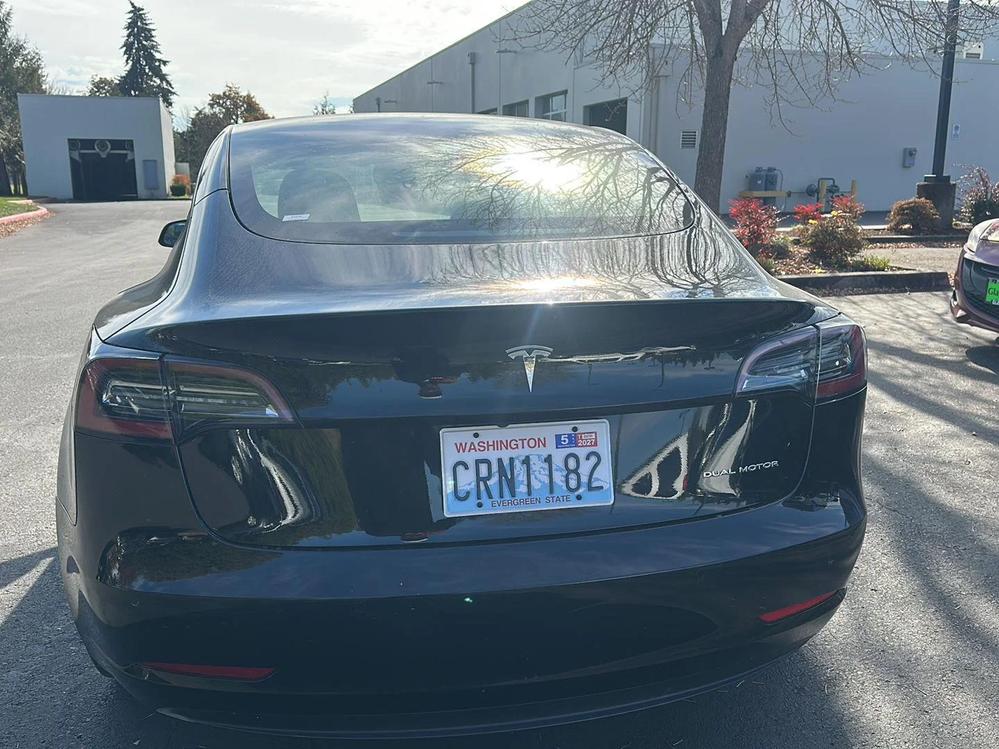Used 2021 Solid Black Tesla Long Range image 4