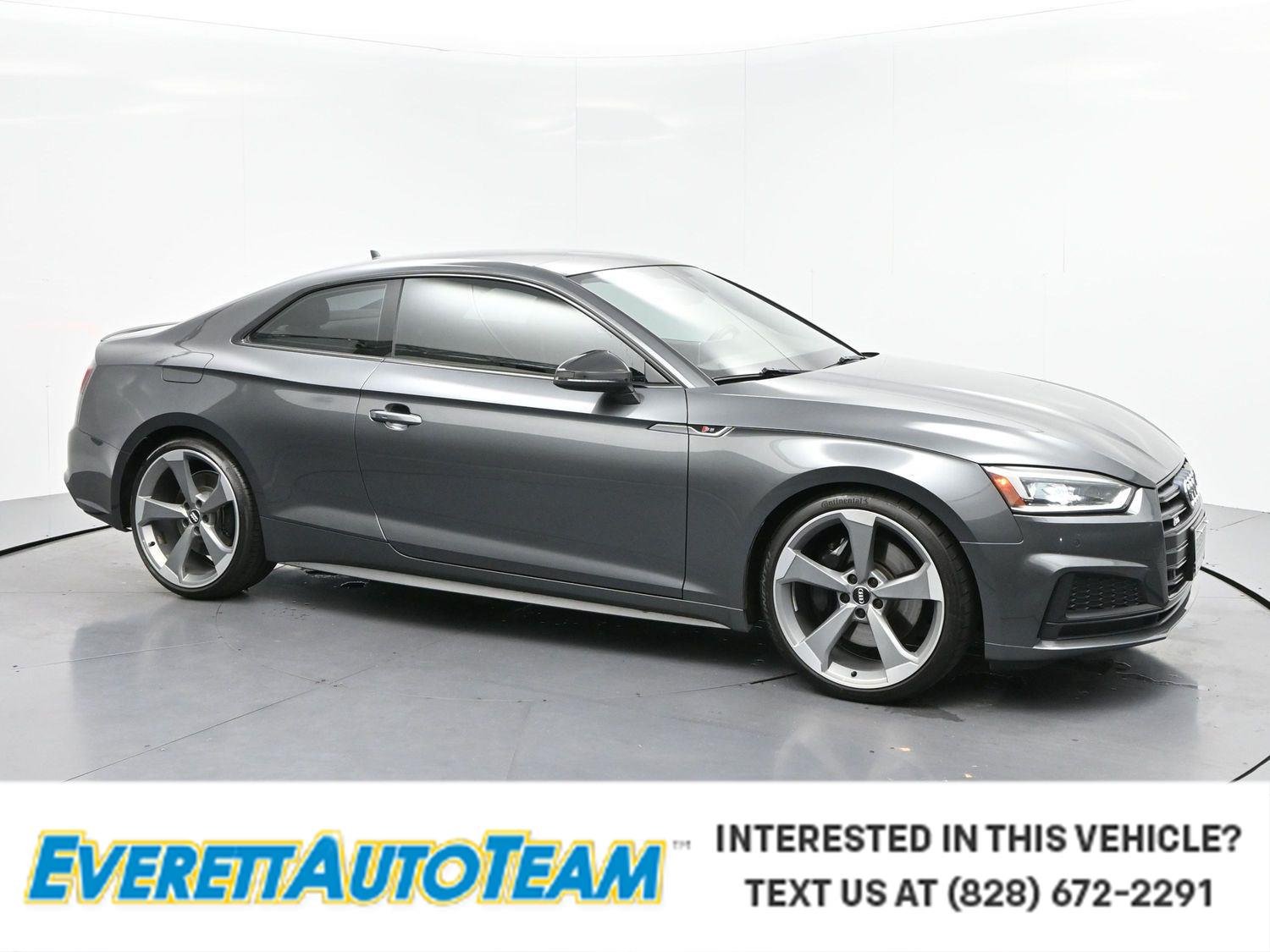 2019 Audi S5 3.0T quattro Premium Plus Coupe AWD