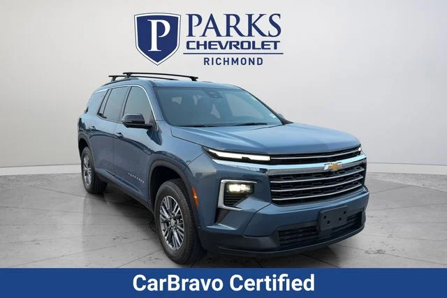 Certified Used 2024 Blue Chevrolet LT image 1