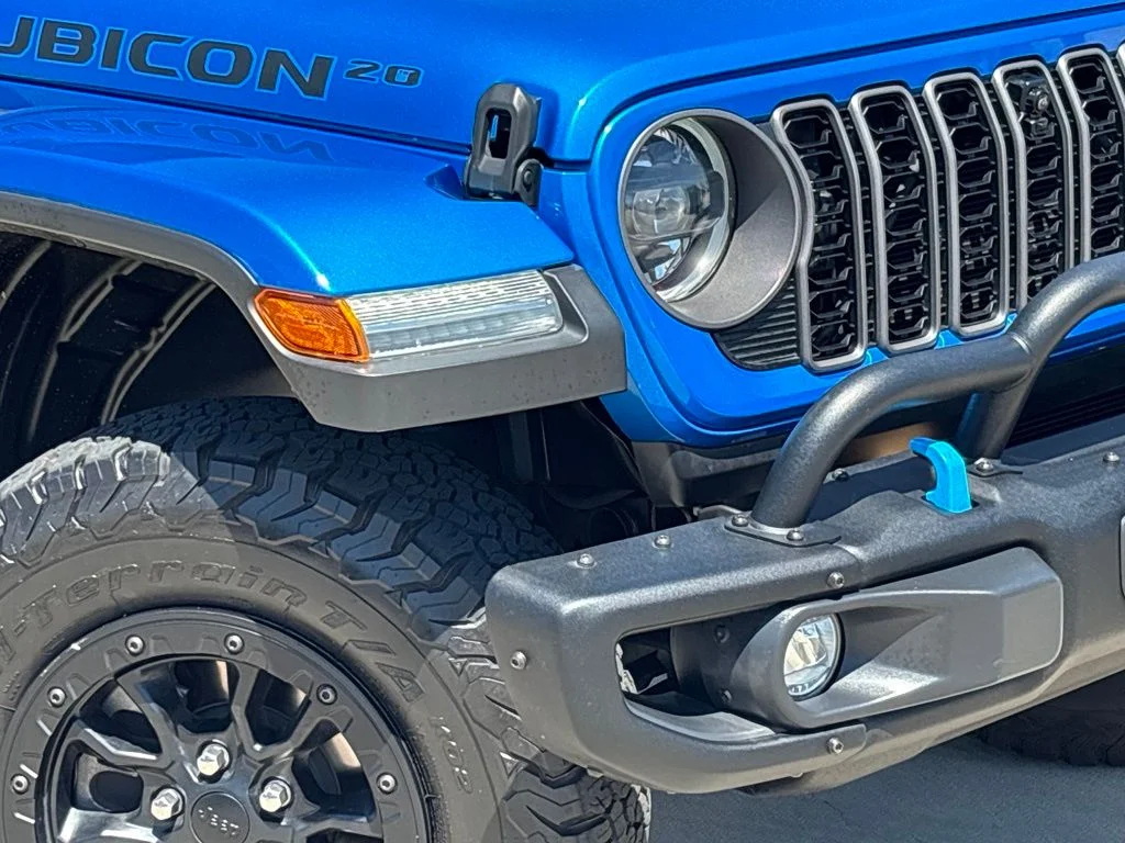 Used 2023 Blue Jeep Rubicon 20th Anniversary Edition 4xe image 7
