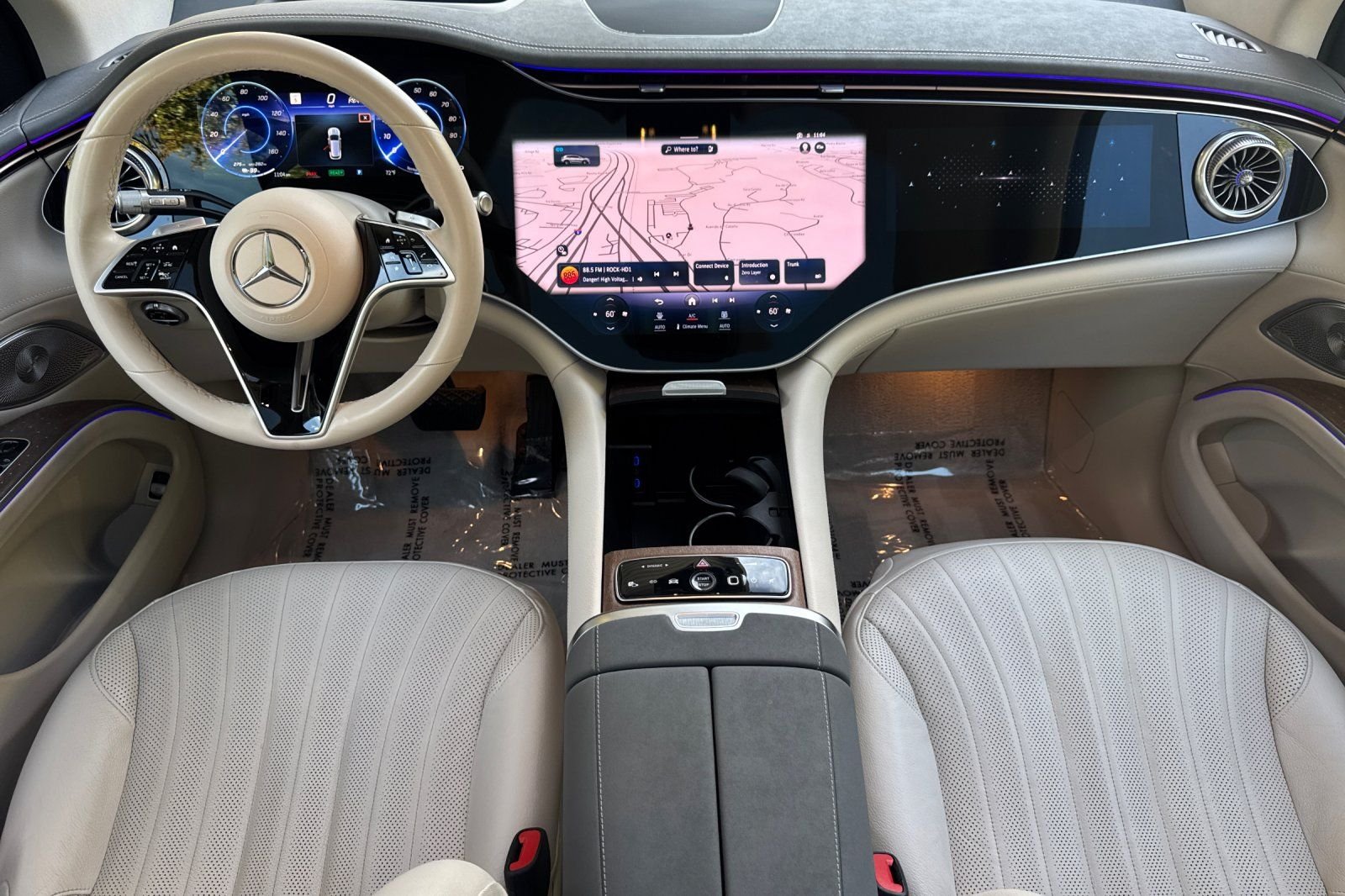 Certified 2023 Mercedes-Benz EQS SUV Base with VIN 4JGDM4EB1PA016859 for sale in Laguna Niguel, CA