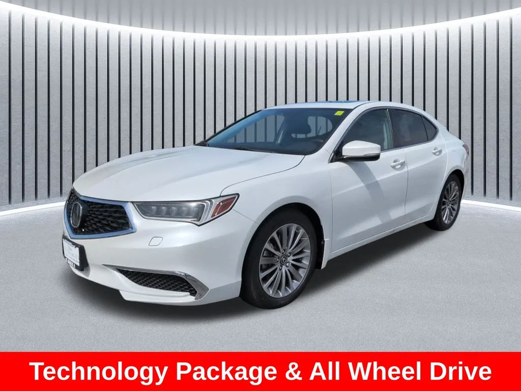 Used 2019 White Acura Technology image 1