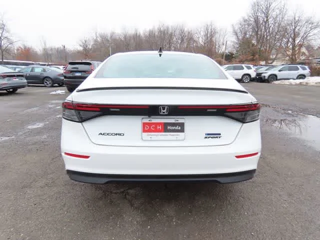 New 2026 Platinum White Pearl Honda Sport image 5