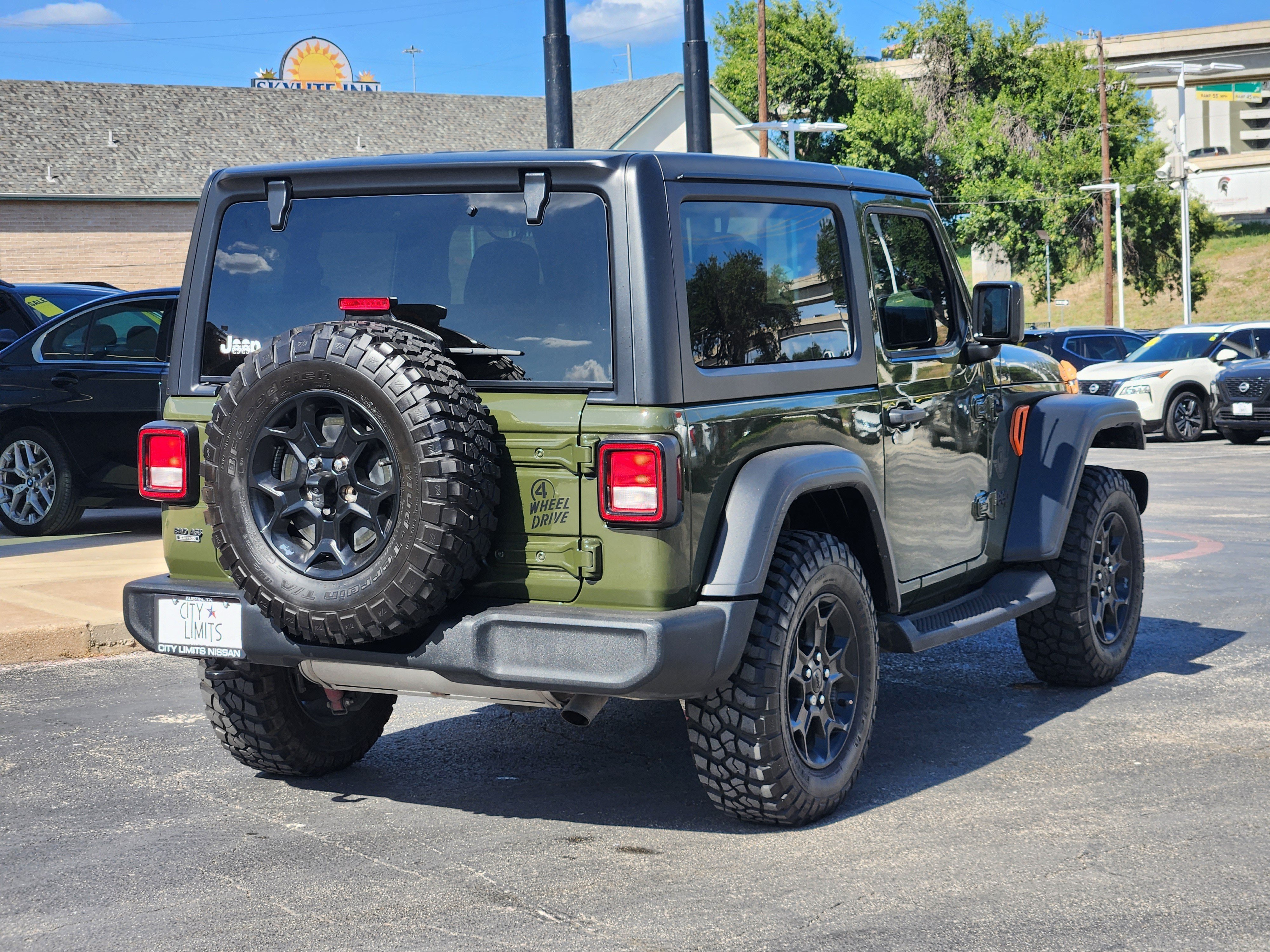 Used 2023 Sarge Green Clear Coat Jeep Willys Sport image 7