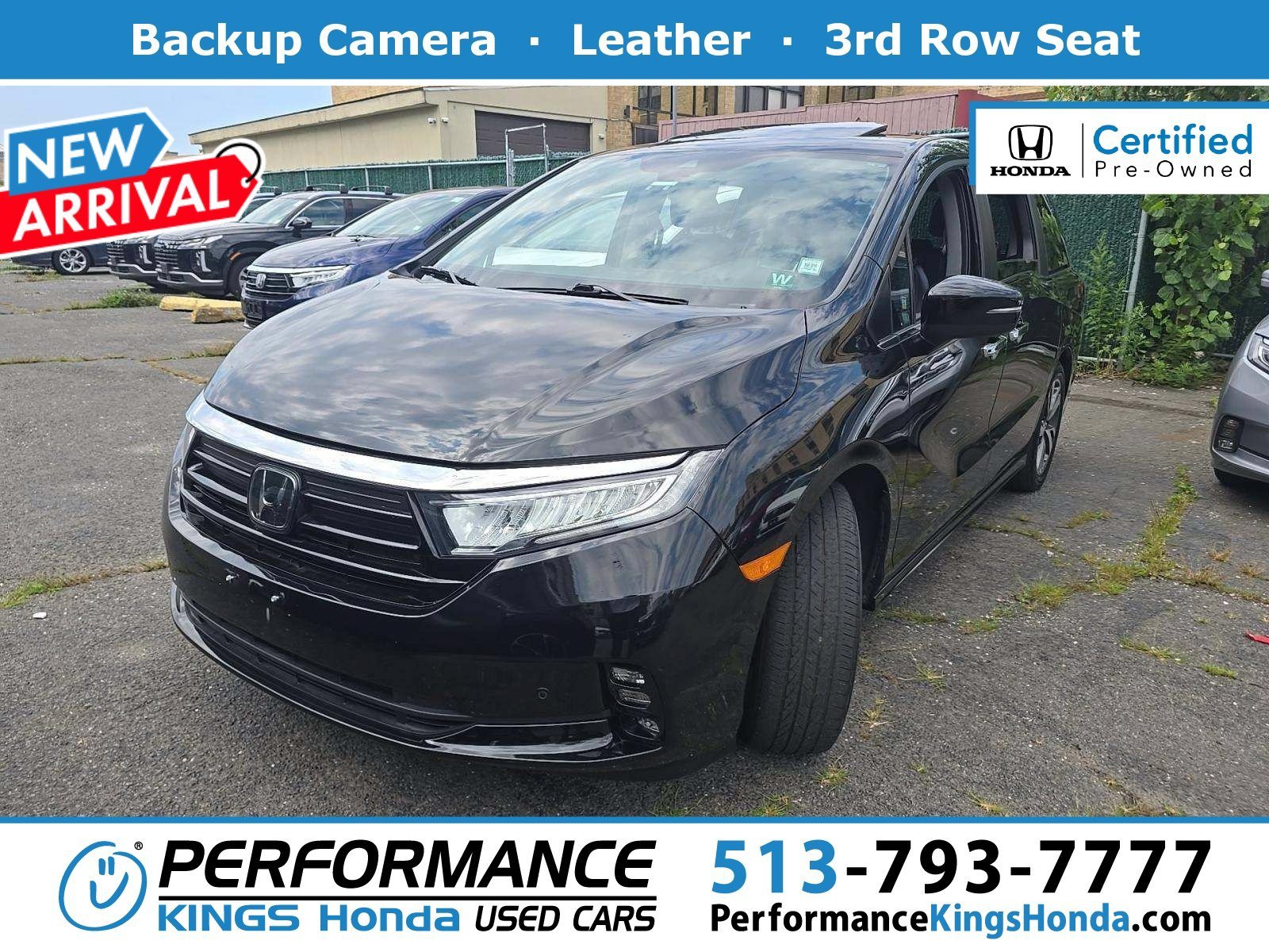 Certified Used 2024 Crystal Black Pearl Honda Touring image 1