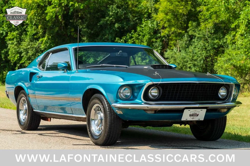 Used 1969 Blue Ford Mach 1 image 1