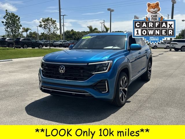 Used 2024 Blue Volkswagen 2.0T SEL Premium R-Line image 3