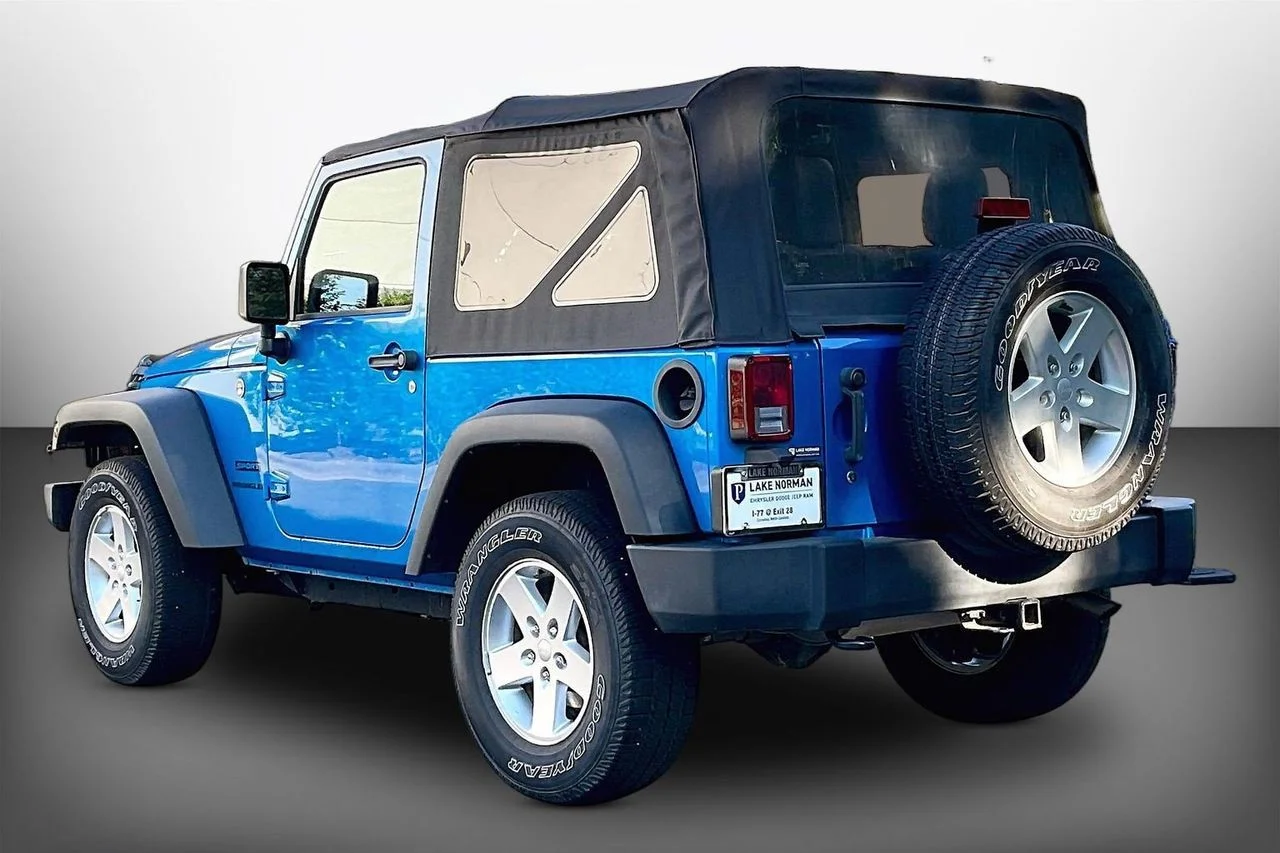 Certified Used 2016 Blue Jeep Sport image 6