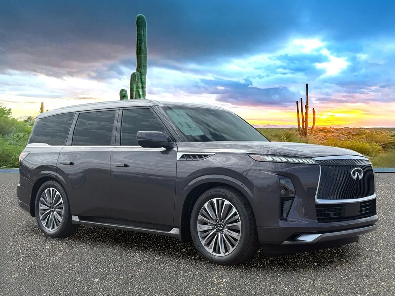 New 2026 ANTHRACITE GRAY INFINITI Luxe 4WD image 2