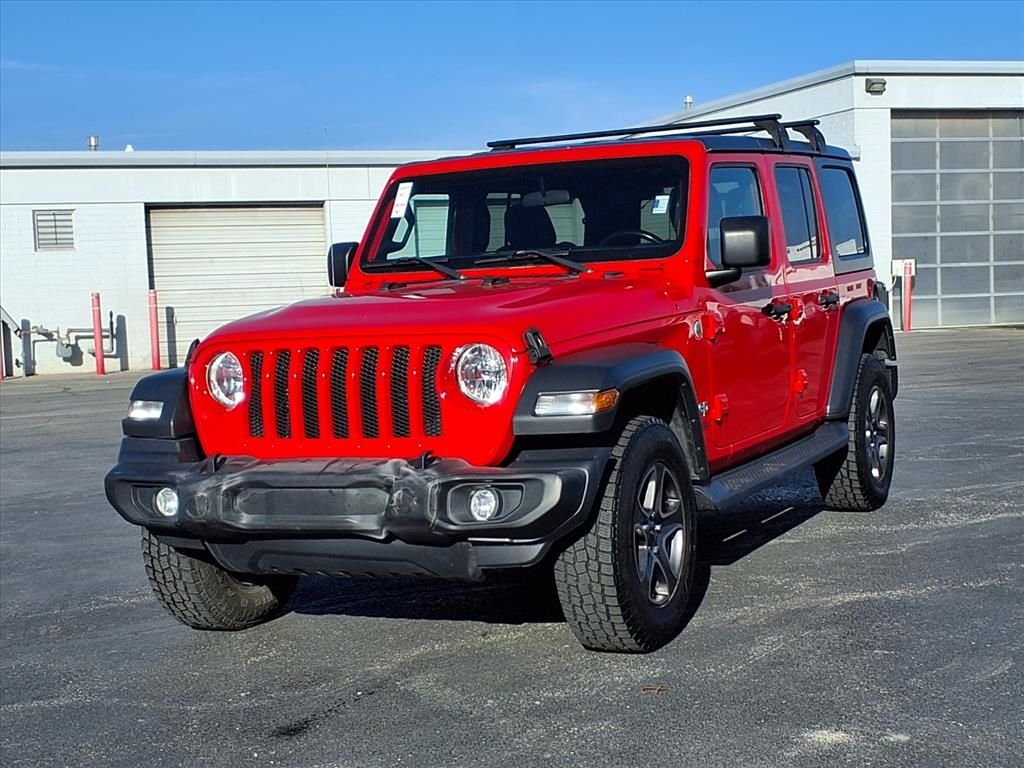 Certified 2018 Jeep All-New Wrangler Unlimited Sport S with VIN 1C4HJXDG8JW131613 for sale in Kansas City
