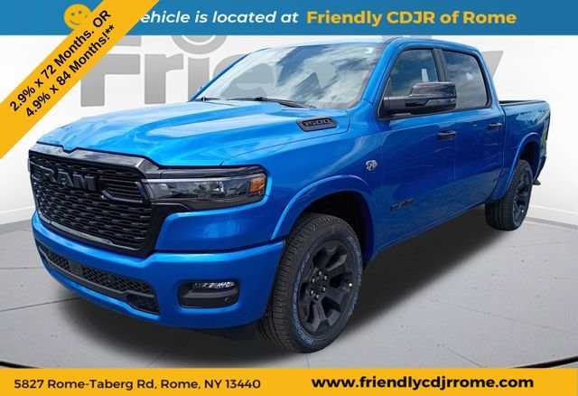 New 2026 Hydro Blue Pearl-Coat Exterior Paint RAM Big Horn/Lone Star image 1