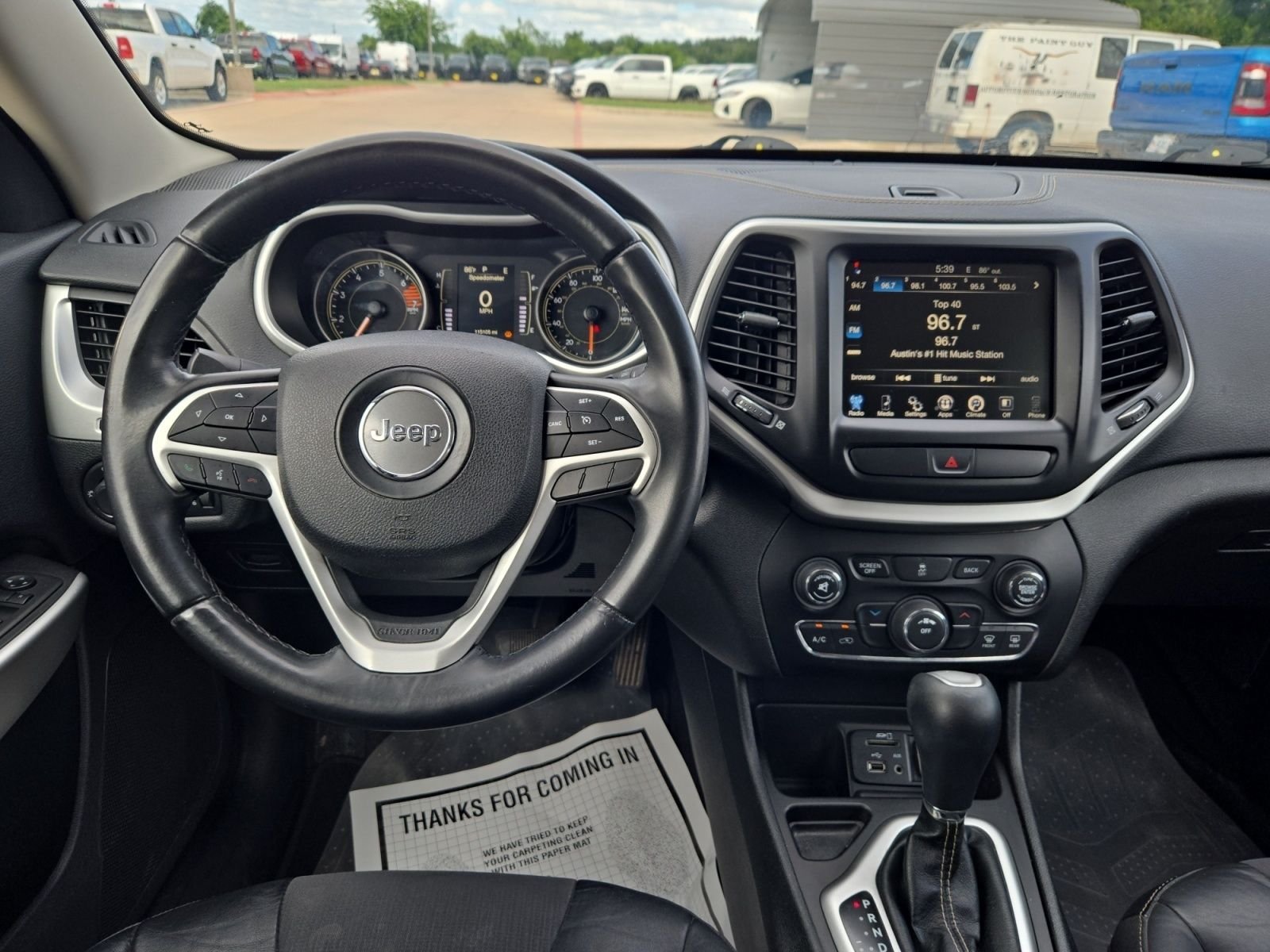 Used 2018 Red Jeep Latitude Plus image 16