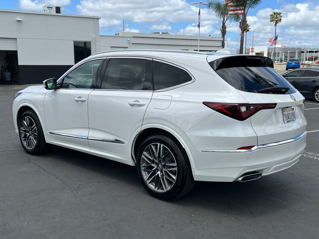 Certified Used 2025 Platinum White Pearl Acura SH-AWD ADVANCE image 8