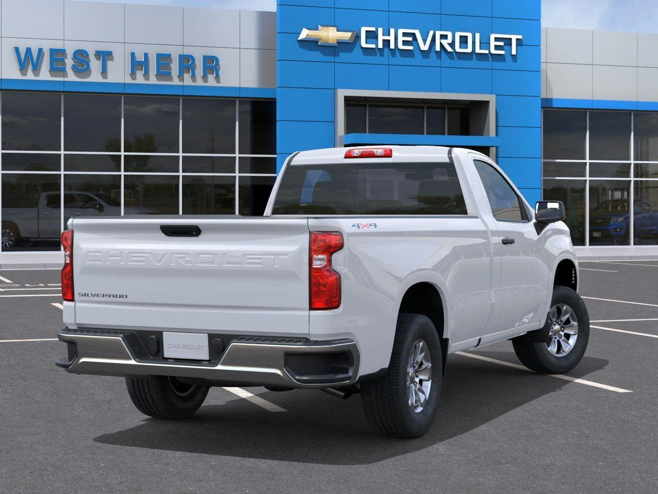 New 2025 Summit White Chevrolet WT image 4