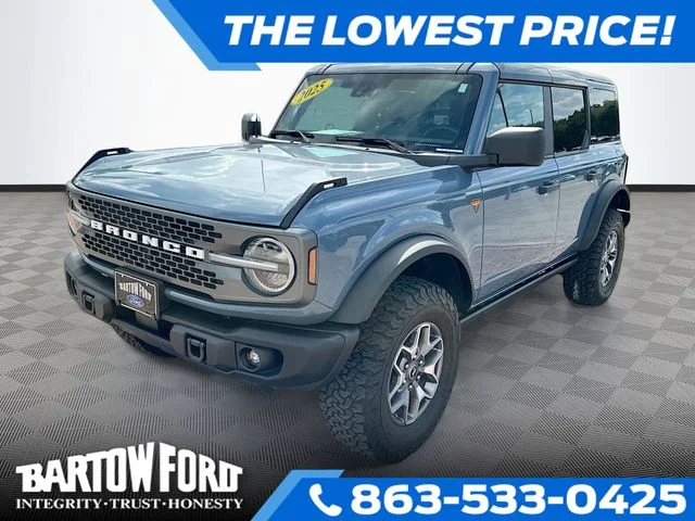 Used 2025 Gray Ford Badlands image 1