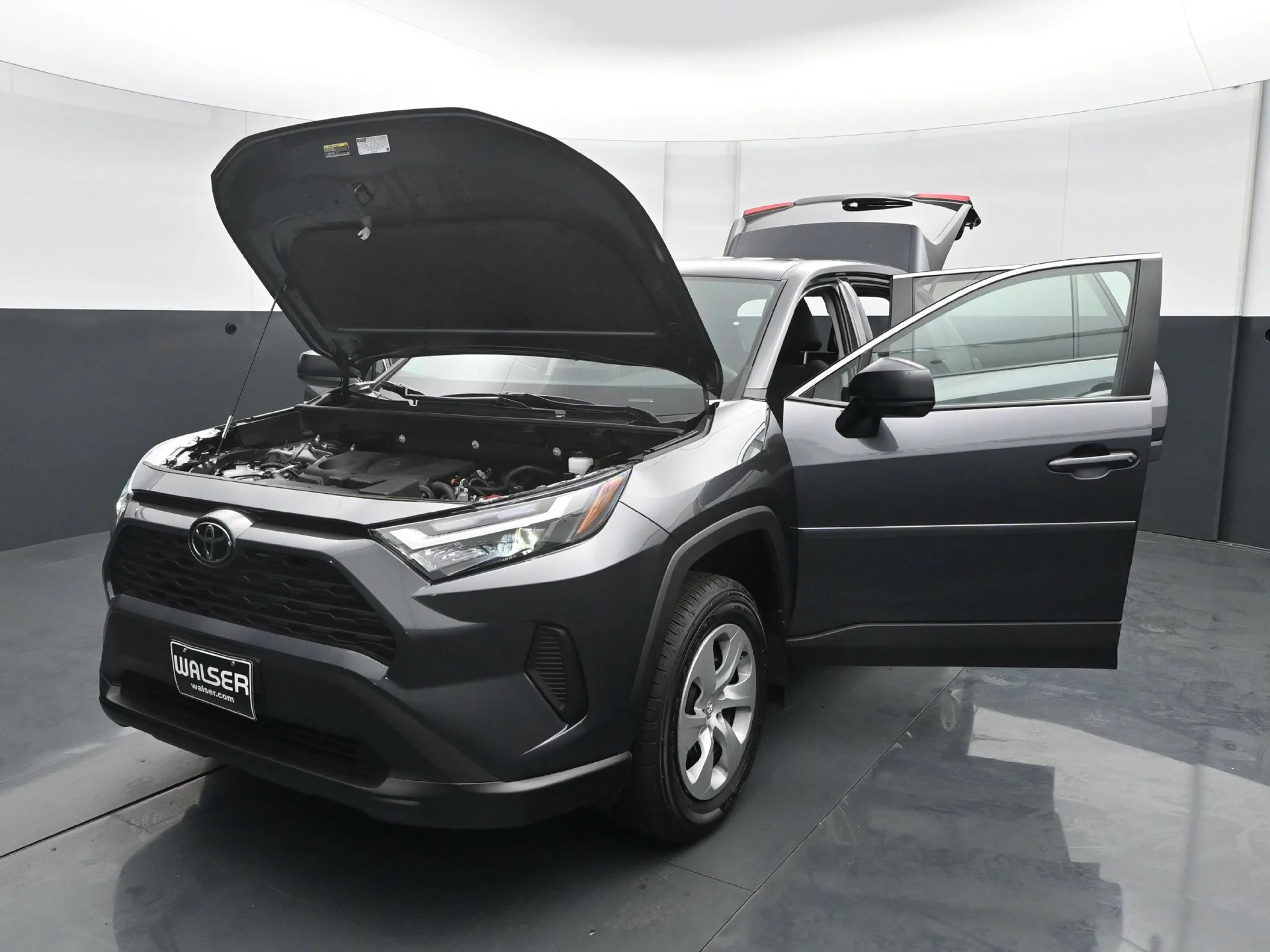 Used 2024 Magnetic Gray Metallic Toyota LE image 28