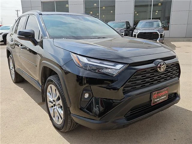Used 2024 Midnight Black Metallic Toyota XLE Premium Front-Wheel Drive image 4