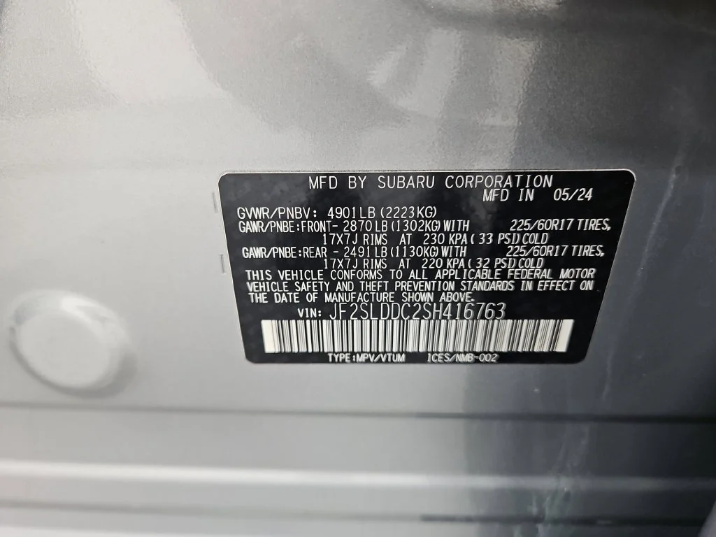 Certified Used 2025 Silver Subaru Premium image 31