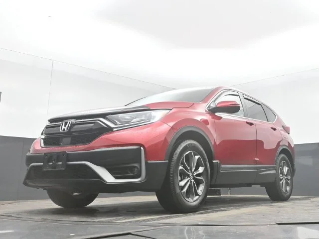 Used 2021 Radiant Red Metallic Honda AWD EX-L image 101