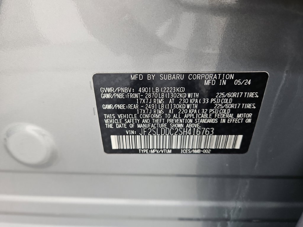 Certified Used 2025 Silver Subaru Premium image 31
