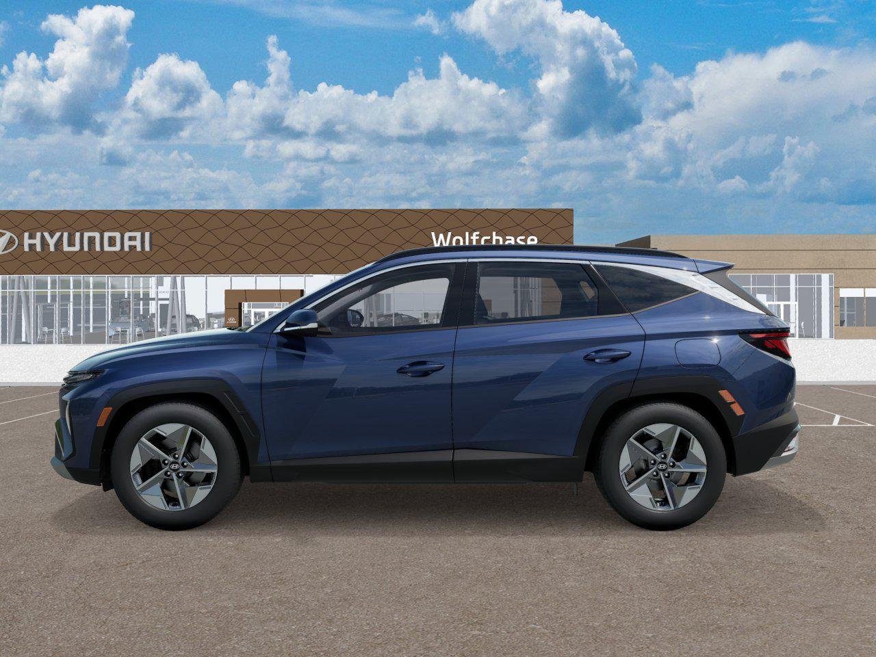 New 2026 Atlantis Blue Hyundai SEL FWD image 3