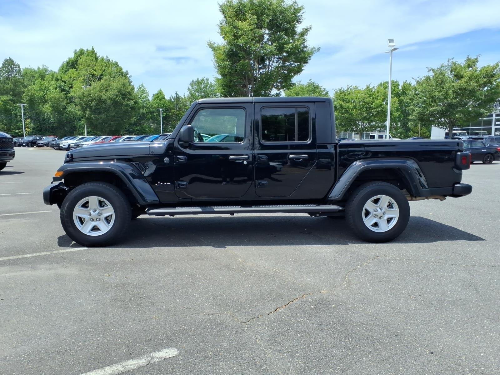 Used 2023 Black Clearcoat Jeep Sport S image 3
