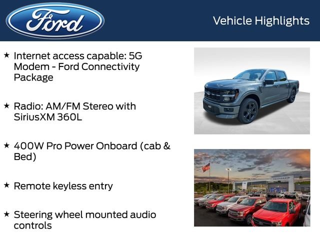 New 2026 Carbonized Gray Metallic Ford STX image 8