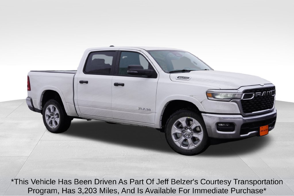 New 2026 Bright White Clear-Coat Exterior Paint RAM Big Horn image 1