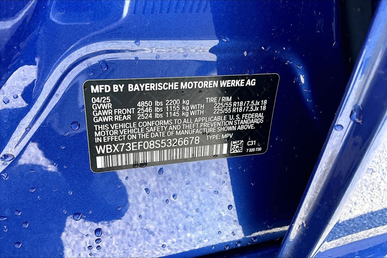 Used 2025 Portimao Blue Metallic BMW xDrive28i image 35