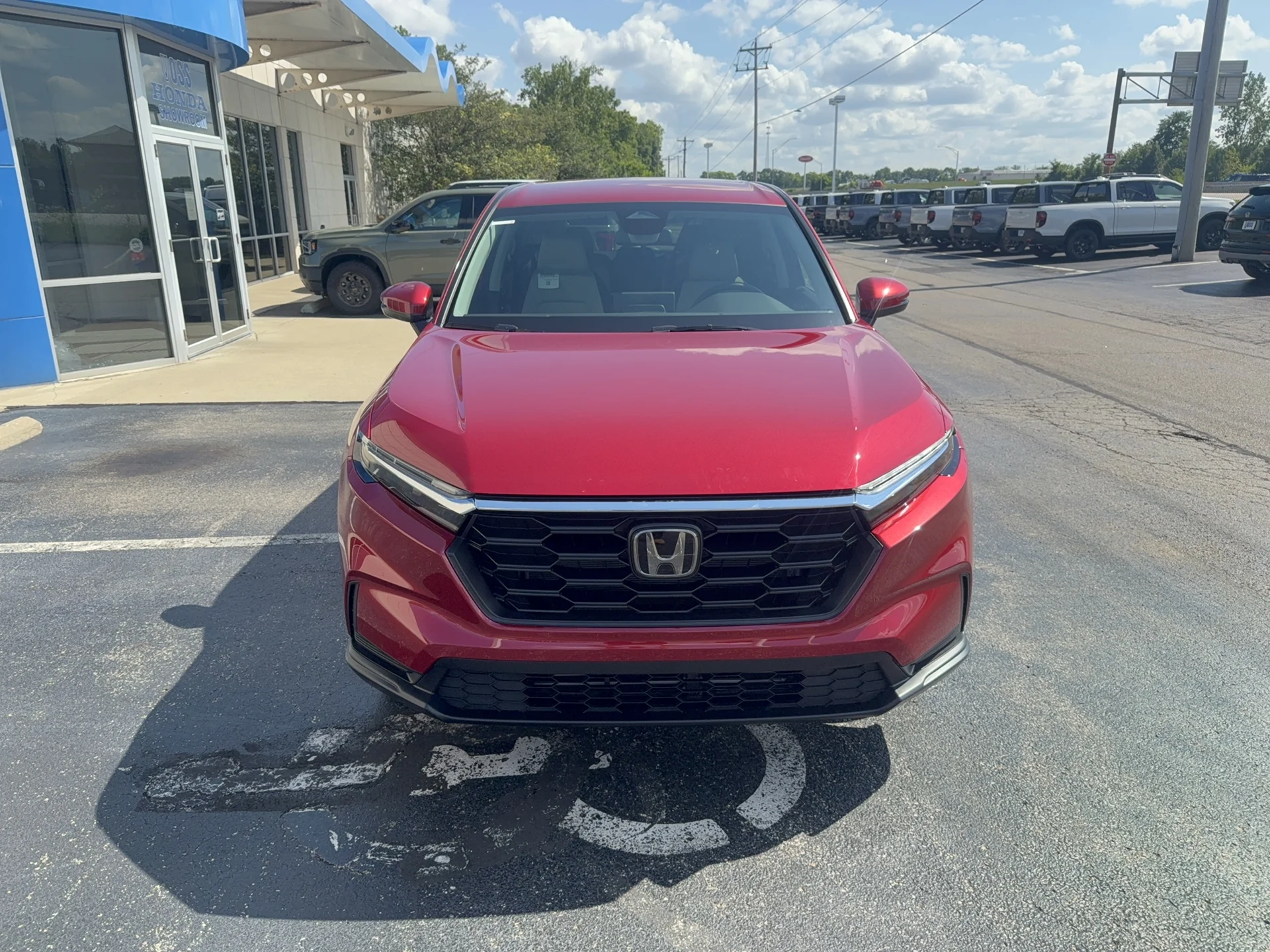 New 2026 Radiant Red Metallic Honda LX image 2