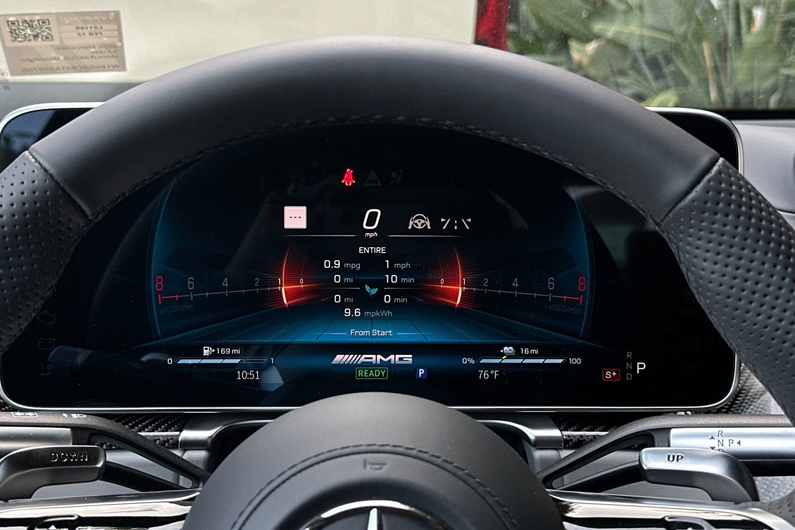 New 2026 MANUFAKTUR Moonlight White Metallic Mercedes-Benz S 63 E AMG® image 5