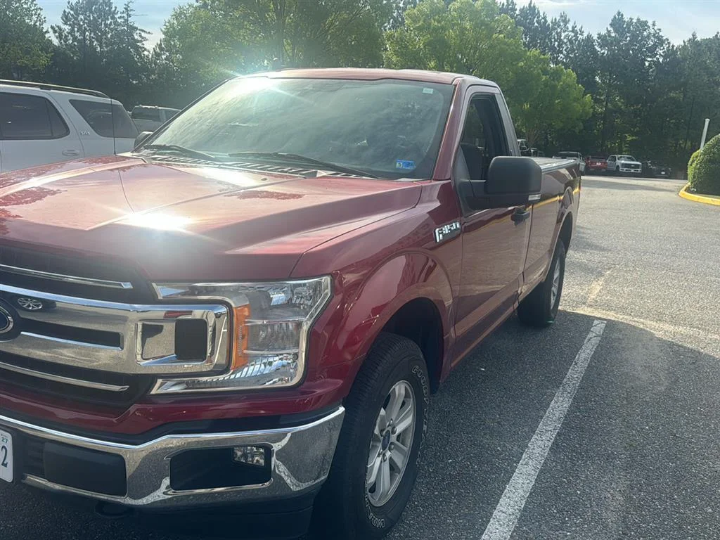 Used 2019 Ruby Red Metallic Tinted Clearcoat Ford XLT image 1