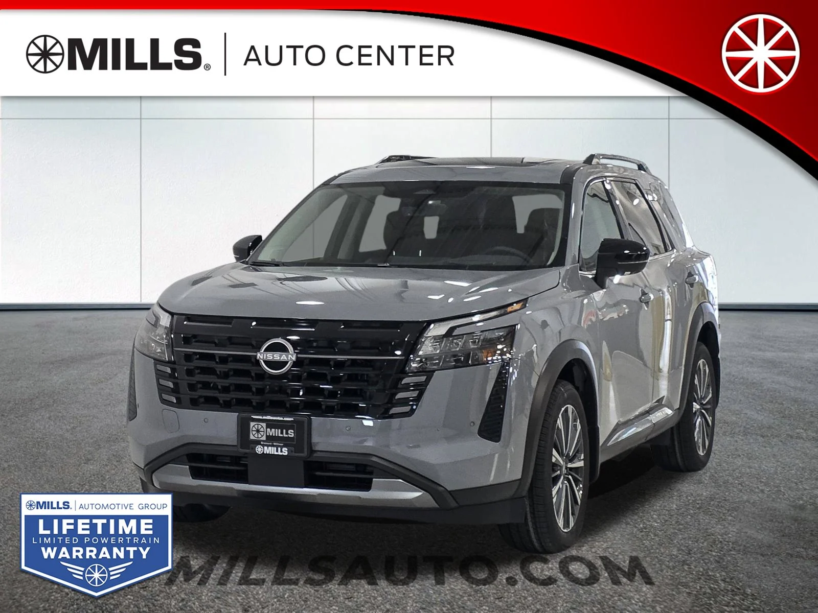 New 2026 Boulder Gray Pearl Nissan Platinum image 1