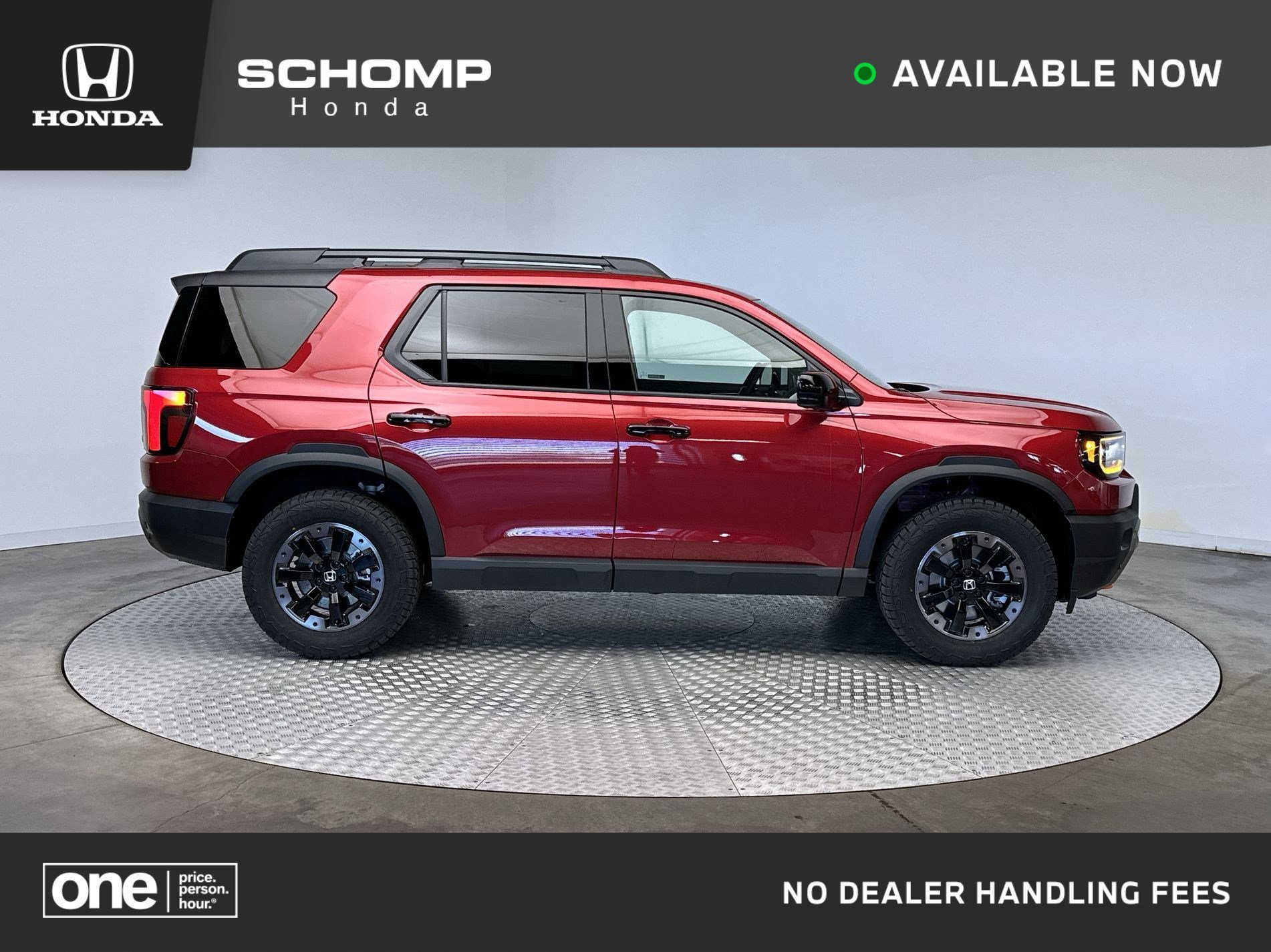 New 2026 Radiant Red Metallic II Honda TrailSport Elite image 1