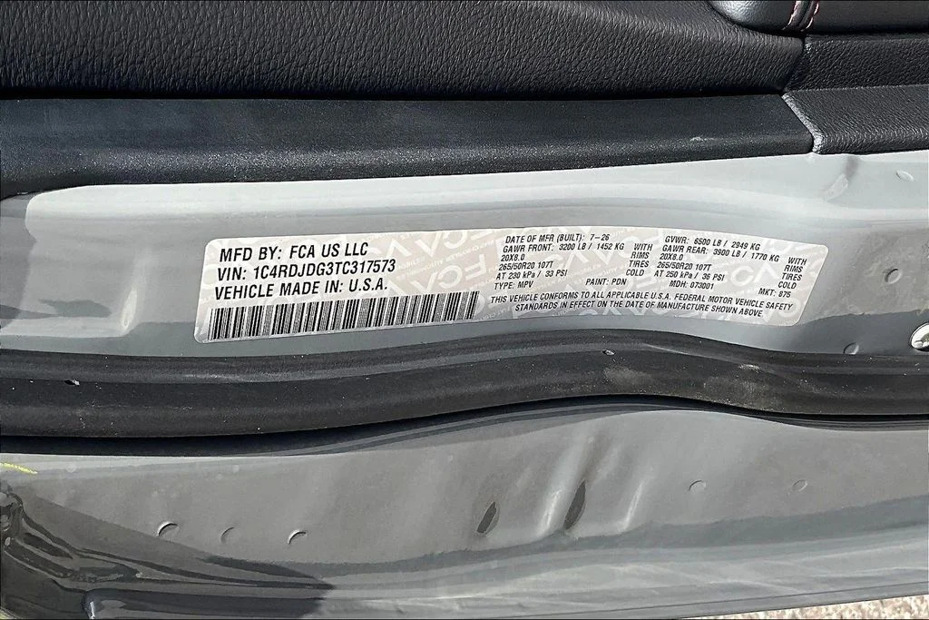 New 2026 Destroyer Gray Clear-Coat Exterior Paint Dodge GT image 7
